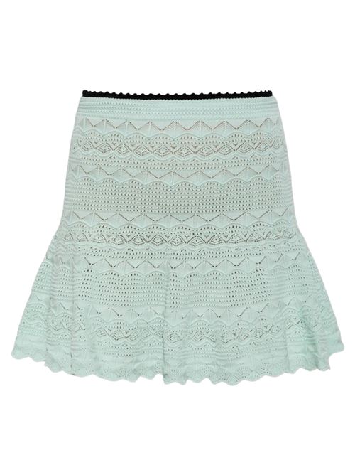 Minigonna a maglia pointelle SELF PORTRAIT | PF26072SKGGREEN